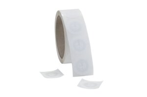 RFID adhesive label – tamper-proof unique identification.