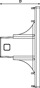 FRBU 16P Mounting Bracket 
