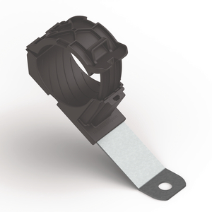 10 Pcs : 151-01659 - CBL CLAMP P-TYPE BLACK FASTENER