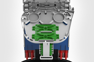 CFN Connectorised Closure with LC/APC Connections. 