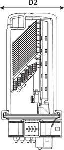 CFN 27 Port M-Length with LC/APC Connectorised Tray (side view)