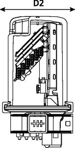 CFN 27 Port S-Length with LC/APC Connectorised Tray (side view)