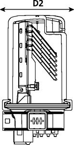 CFN 27 Port S-Length with Compact SE-IR Trays (side view)
