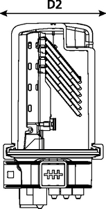 CFN 19 Port S-Length with Compact SE-IR Trays (side view)