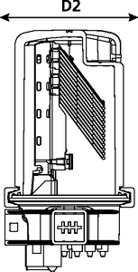 CFN 27 Port S-Length with Compact SC-B Trays (side view)