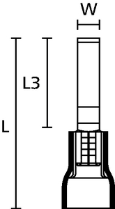  Lip Blade, Front View
