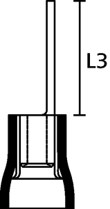 Pin Connector, Side View