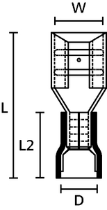 QDF Series, Front View