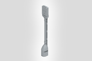 CEP Adaptor in grey (shown with Micro Capping and Micro Capping Base).