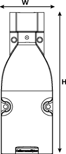 Micro Capping Base (front view)