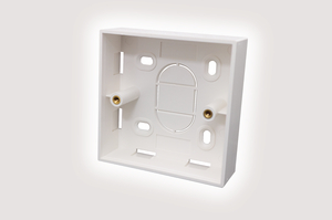 HTC Series Back Box 37mm Single Gang