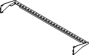 HTC Series Metal Face Patch Panel with Rear Cable Management
