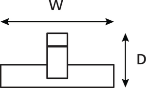 HTC Half Blank (top view)