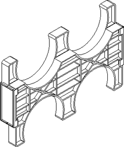 Spacers for bridge construction AH Br