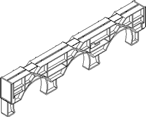 Spacers for bridge construction AH Br