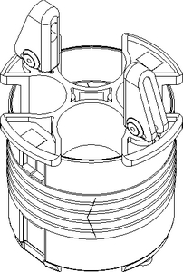 Sealing and fixing disc AdSe-t