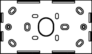 HTC Series 37mm Double Back Box (rear view)