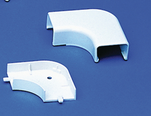 PVC construction is lightweight, durable and more affordable than metallic raceway systems.