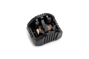 Continuous strap and separate heads allow for any bundle diameter, eliminating waste.