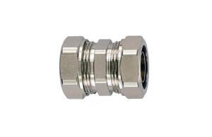 Durable nickel plated brass material provides high mechanical strength and resistance to oil & corrosion.