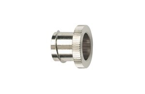 Twist-in ferrule serves as grounding core for liquid tight metallic conduits.