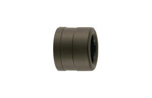 End cap snaps over non-terminated conduit end with fitting to provide smooth entry point and prevent damage to cables.