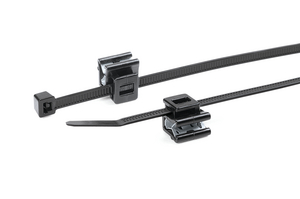 2-piece fixing tie for edges 1-3 mm, side fixation.