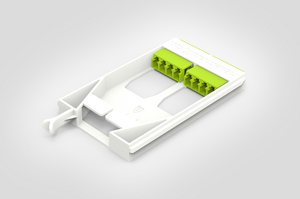 RapidNet Ultra8 AMC Cassette with LC/APC QD.