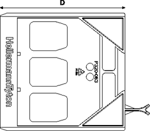 RapidNet Ultra12 AMC Cassette (top view).