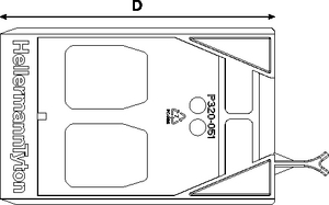 RapidNet Ultra8 AMC Cassette (top view).