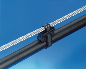 The 1-piece design of Aerial Support Ties reduces installation time.