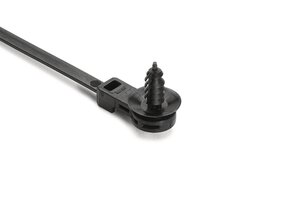 The fir tree mount cable tie is an all-in-one bundling and fastening solution that reduces costs and assembly time.