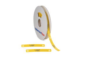 Yellow Tiptag PU supplied in a convenient reel format.