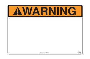 Pre-printed solar Warning label meets NEC and IFC standards for printed text, character height, color and outdoor UV stability to pass inspections.