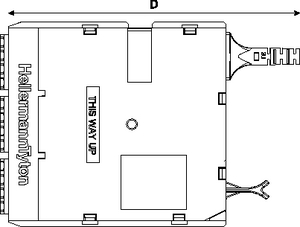 RapidNet Ultra12 LC Cassette (top view).