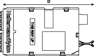 RapidNet Ultra8 LC Cassette (top view).