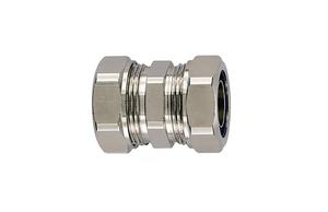 Durable nickel plated brass material provides high mechanical and tensile strength and resistance to oil and corrosion.