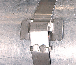 The high strength pre-assembled banding system – AMT tie.