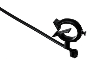 Bundle can rotate to any orientation, allowing routing in any direction regardless of mounting point.