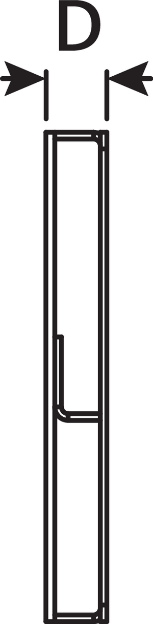 2U 48 Port Panel (side view)