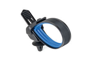 Soft Grip Cable Tie assembled with Soft Grip Mount for holes (arrowhead).