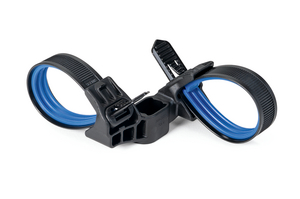 Soft Grip Cable Tie assembled with Soft Grip Mount for studs (weld stud).