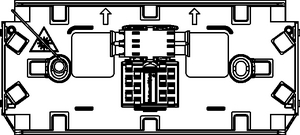 ICB shown with 1 x LC DX and 1 x 3A bridge.