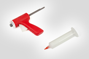Glue dispenser and glue cartridges.