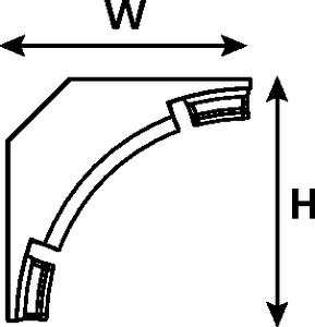 Internal corner bend manager