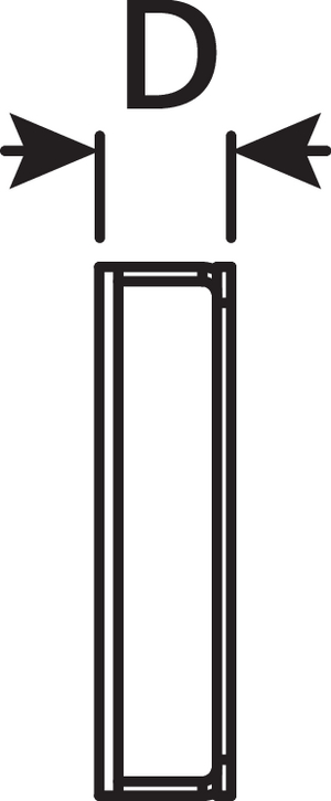 1U 48 Port Panel (side view)
