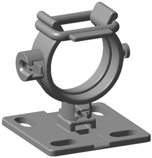 For secure hold, R1 loop can be used (for HWClip25 and HWClip30 only).