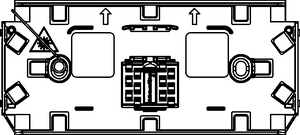 ICB shown with 1 x ANT bridge.