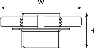 FDN / UFC Vibration Bracket.