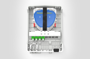 MDU-S3-32 with 8 LC APC Quad Adaptors and 4 SE IR MKII Splice Trays.